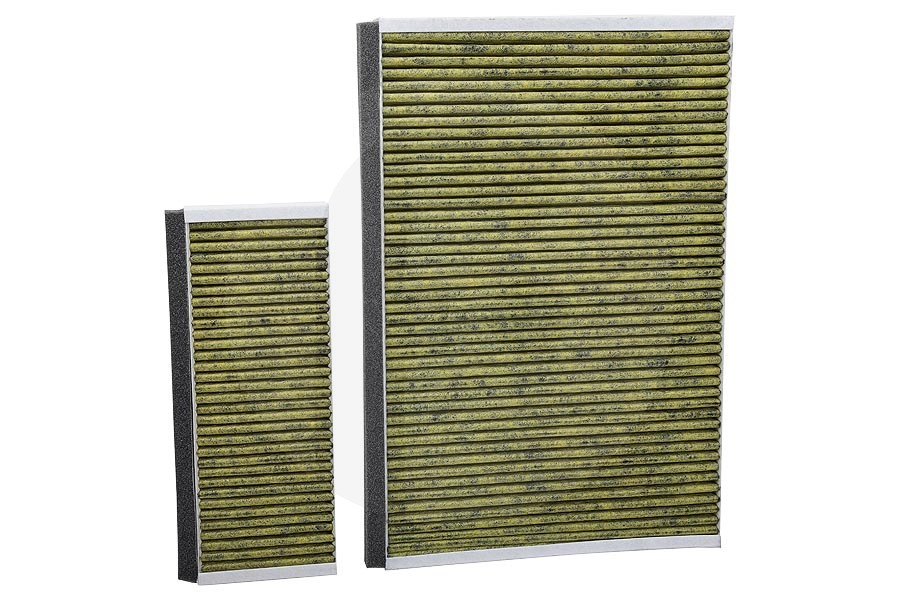 Bosch Campana extractora Filtro de carbón (filtro de recirculación) Clean Air Plus 2 unidades para Bosch, Siemens y otros campana extractora 11041790 apto para entre otros LC87KHM60, LC67JHM20 / 01