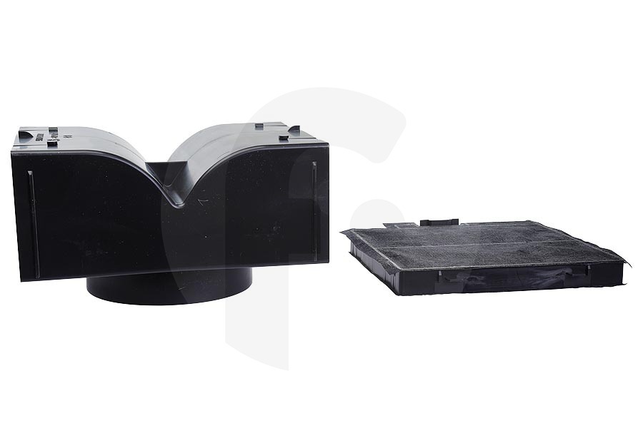 Constructa Cappa aspirante Kit di ricircolo (kit di conversione) incl. filtro a carbone CleanAir per Bosch, Siemens e altri cappa aspirante 17006791