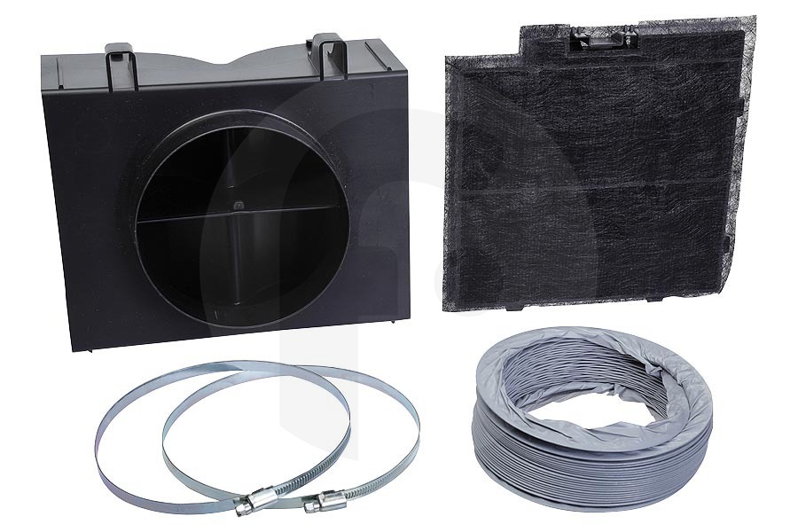 Blaupunkt 17006791 Campana extractora Bosch 17001399 Juego de recirculación Campana extractora apto para entre otros DWB96BC50, DWA94BC50B, LC67BHM50
