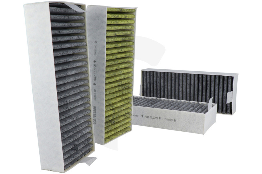Constructa Herd & Kochfeld Kohlefilter (Geruchsfilter) für Absaugsystem für u.a. Bosch, Siemens Kochfeld 17007505, HZ9VRCR0