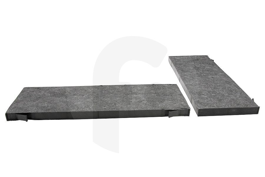 Gaggenau Cappa aspirante Filtro a carbone (filtro antigrasso) 375x134x18mm 2 pezzi KF250090 per Gaggenau e altri cappa aspirante 291108, 00291108