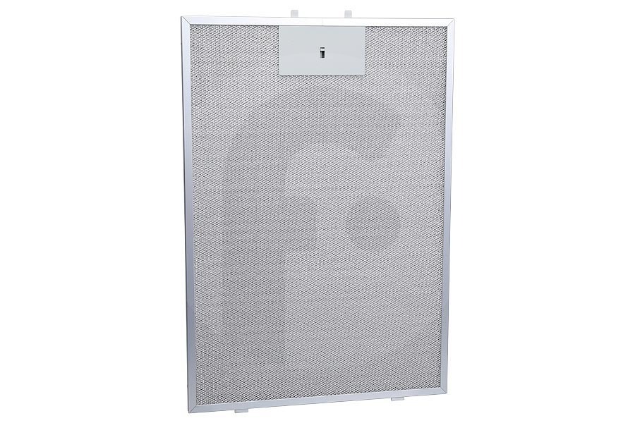 Bosch Campana extractora Filtro de grasa (filtro metálico, filtro de aluminio) 378x265mm para Bosch, Siemens y otros campana extractora 11025757