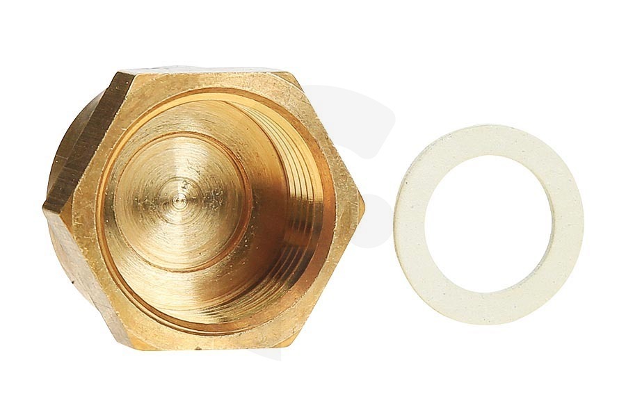 Bosch Piano cottura & Piastra da cucina Fine corsa (tappo, valvola di intercettazione, tappo di chiusura) 1/2 tubo gas per, tra gli altri, Bosch, Siemens piano cottura 10002593
