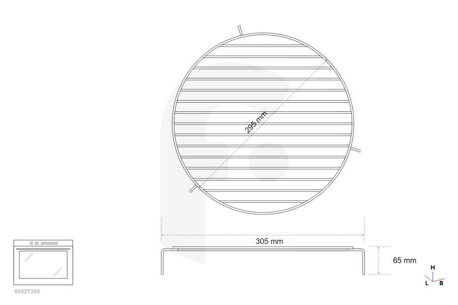 Junker Horno Rejilla para horno 00675996