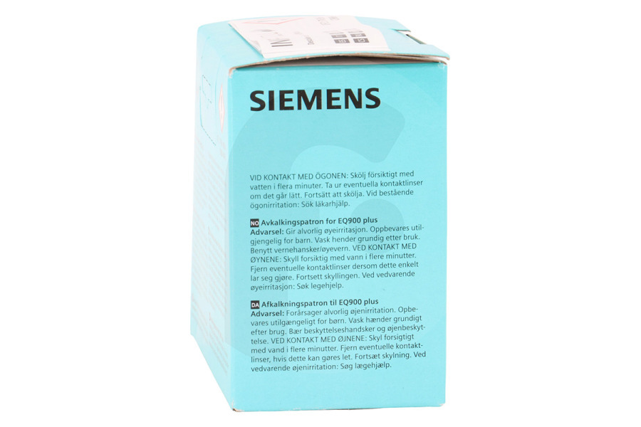 Siemens Macchina del caffè Cartuccia decalcificante Siemens TZ800Z2 EQ900 plus 312357 Caffettiera