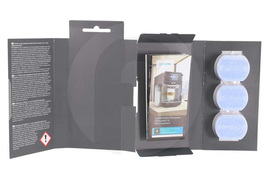 Siemens Macchina del caffè Set di pulizia (kit di manutenzione) per Bosch, Siemens e altri macchina da caffè 312291, 00312291, TZ80003A