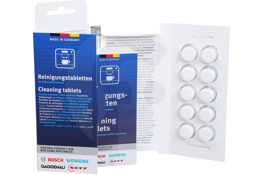 Bosch Macchina del caffè Bosch 312015 00312015 Decalcificante 4x 250ml 10 Caffettiera