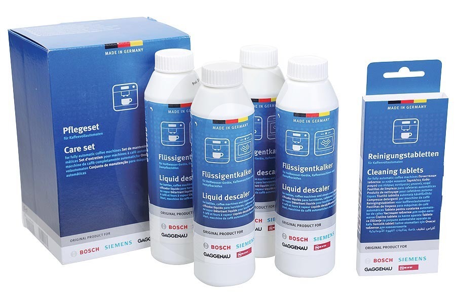 Siemens 312582, 00312582 Horno Bosch 312015 00312015 Descalcificador 4x 250ml 10 Cafetera apto para entre otros Hervidores, cafeteras y hornos de vapor