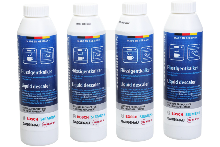Bosch Macchina del caffè Bosch 312015 00312015 Decalcificante 4x 250ml 10 Caffettiera