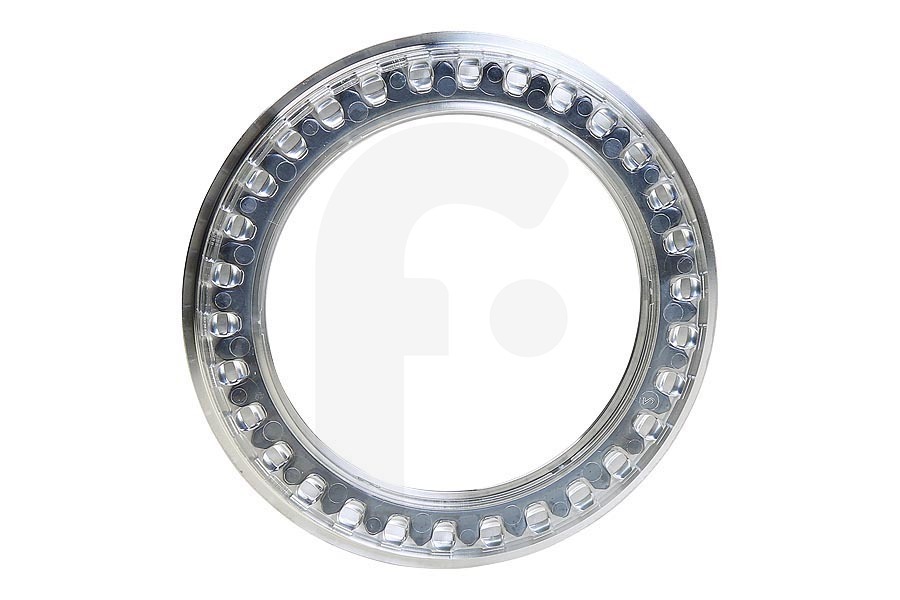 Bosch Macchina del caffè Anello (anello di controllo) per display touch cromato per Bosch, Siemens e altri forno 10003816
