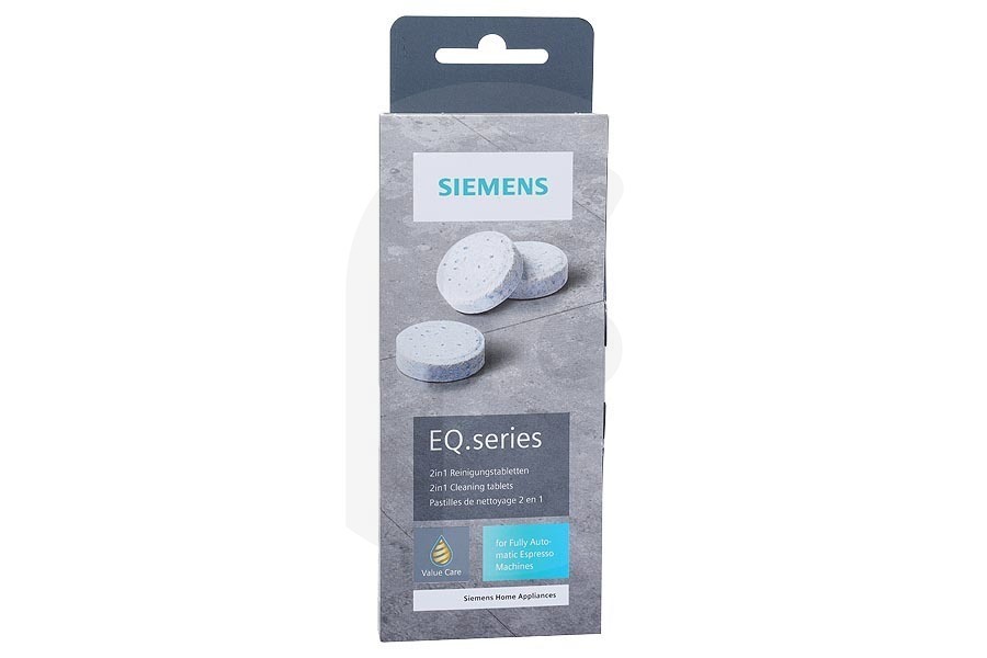 Pastillas limpiadoras (limpiador) para Bosch, Siemens y otros cafetera 00312097, TCZ8001A