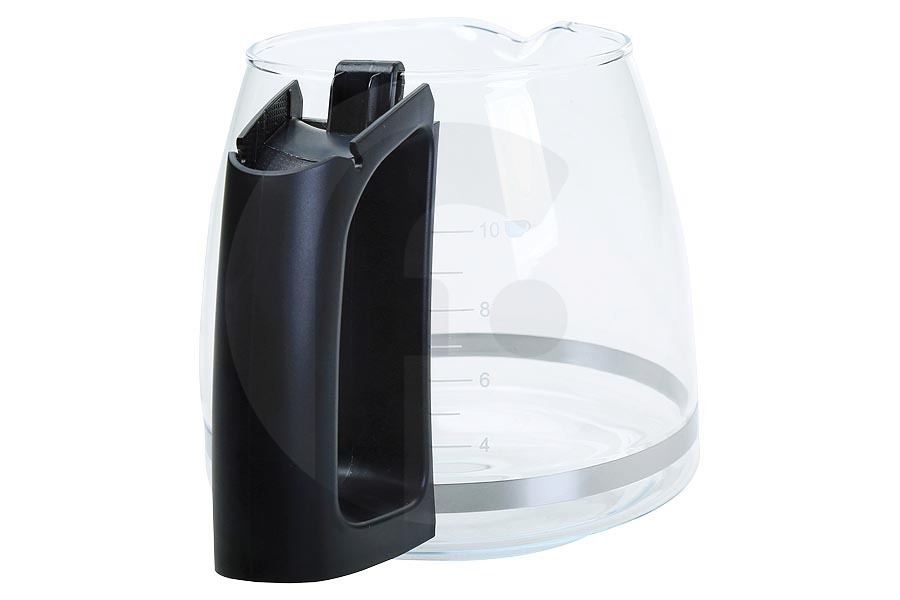 Bosch Macchina del caffè Caffettiera (caraffa in vetro) escl. coperchio per Bosch, Siemens e altri macchina del caffè 12047146