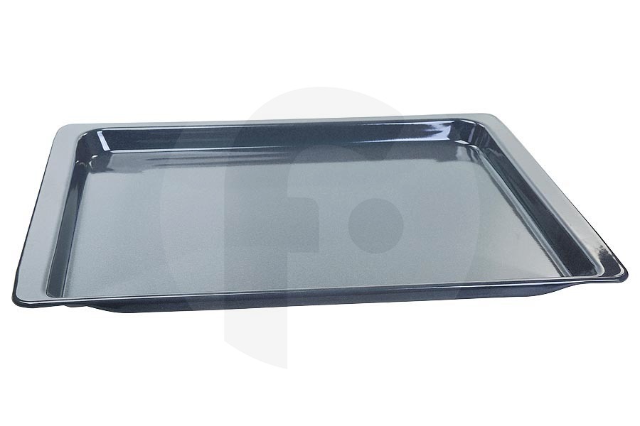 Profilo Horno Bandeja para hornear (plato para hornear, bandeja de goteo) esmaltada para Bosch, Siemens y otros horno 701725, 00701725 apto para entre otros HB23AB540, HB42AR250E