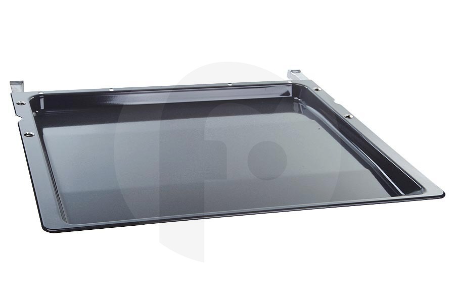 Bosch 438834, 00438834 Horno Bandeja para hornear (plato para hornear, bandeja de goteo) esmaltada para Bosch, Siemens y otros horno 00438834, 438834 apto para entre otros HSN572FEU, HEZ3410