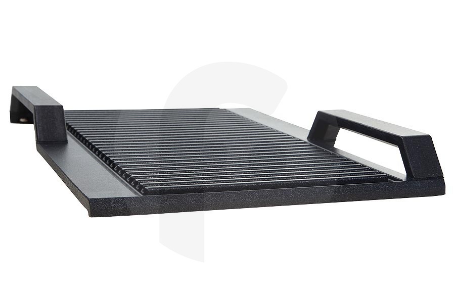 Bosch Piano cottura & Piastra da cucina Piastra griglia con nervature FlexInduction e CombiZone per Siemens, Bosch e altri piano cottura 17000324, HZ390522