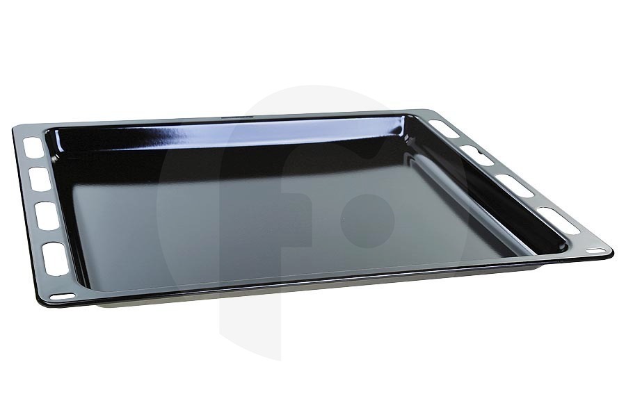 Blaupunkt Horno Bandeja para hornear (plato, bandeja de goteo) esmaltada para Bosch, Siemens y otros horno 11063090 apto para entre otros HB211E0J05, HB211E0J01