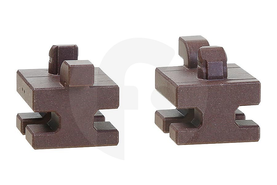 Bosch Forno Supporti per griglia parete laterale posteriore 2 pezzi per Bosch, Siemens e altri forno 637444, 00637444