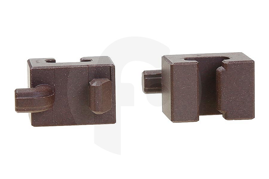 Bosch Forno Supporti per griglia per parete laterale anteriore 2 pezzi per Bosch, Siemens e altri forno 637443, 00637443