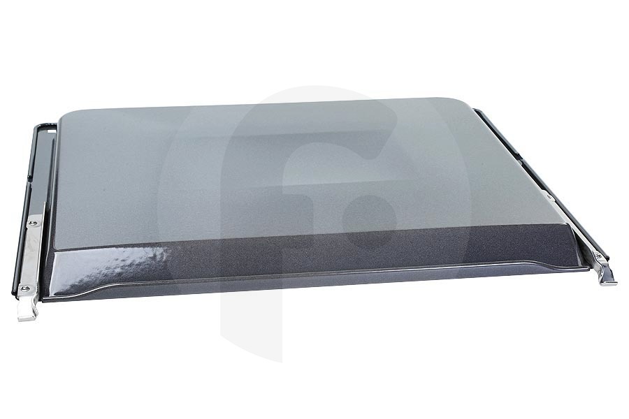 Bosch Backofen Backblech (Auffangschale) mit Gleitschienen, Emaille, für u.a. Bosch, Siemens HZ541000 Backofen 776525, 00776525