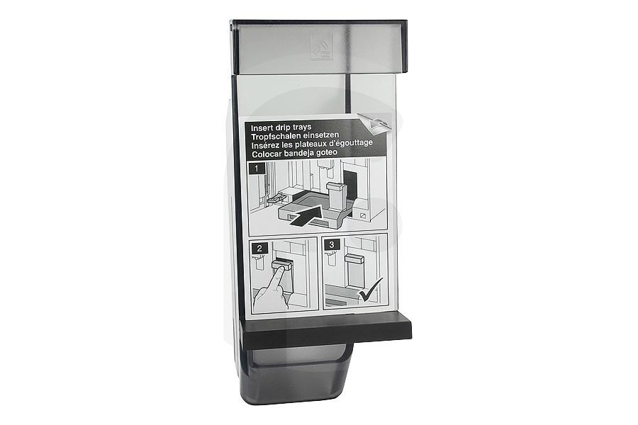 Siemens Cafetera contenedor de café usado para cafetera 12006144