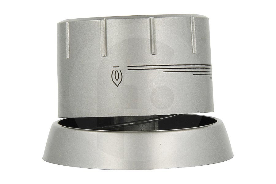 Bosch Piano cottura & Piastra da cucina Manopola del gas (manopola rotante, manopola di comando) ø 46mm per Bosch, Siemens e altri piano cottura 619214, 00619214