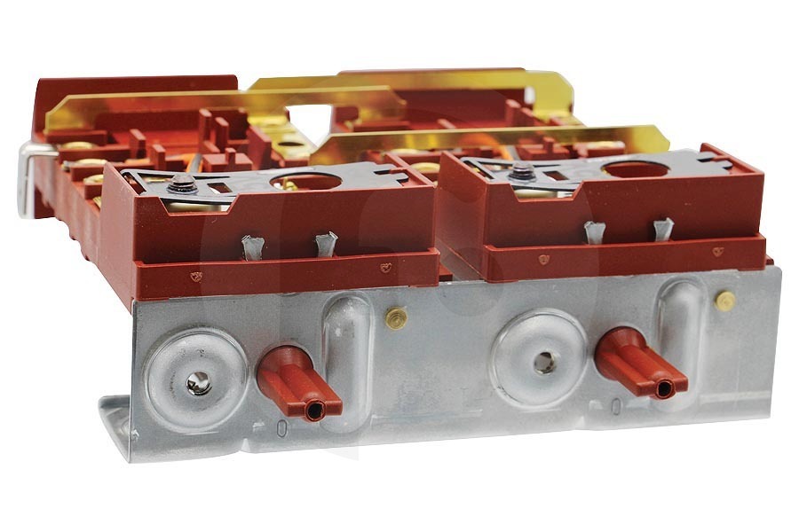 Constructa Herd & Kochfeld Energieschalter (Energieregler) doppelt für u.a. Bosch, Siemens Backofen 496808, 00496808