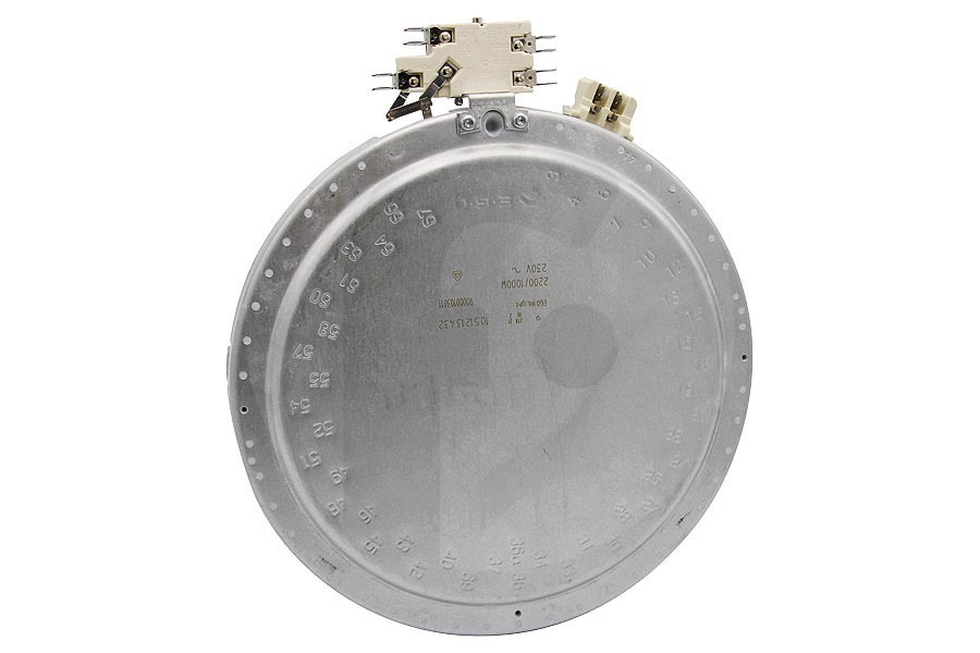 Bosch Herd & Kochfeld Strahlheizelement (Kochzone) Glaskeramik (Halogen) doppelt für u.a. Bosch, Siemens Kochfeld 356337, 00356337