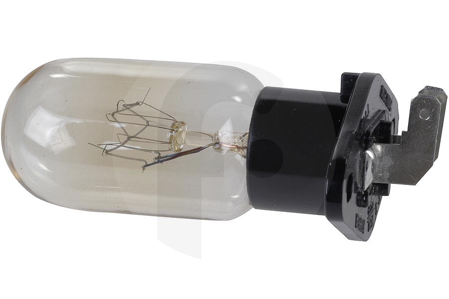 Ufesa Horno Bombilla (lampara) 25W incl. soporte para, entre otros, Bosch, Siemens horno microondas combinado 606322, 00606322 apto para entre otros microondas EM 211100