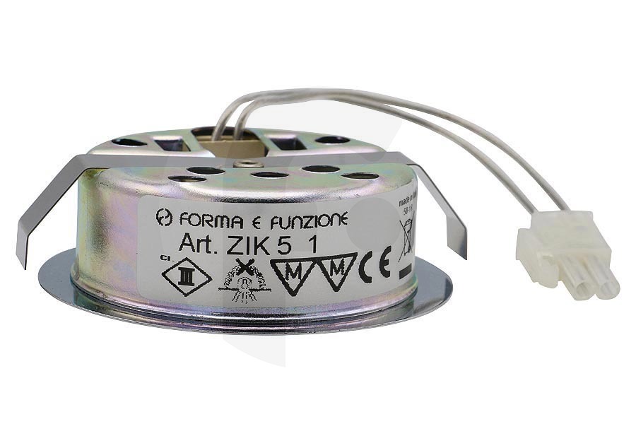 Bosch Cappa aspirante Lampada alogena (faretto) 20W G4 completa per Bosch, Siemens e altri cappa da cucina 175069, 00175069