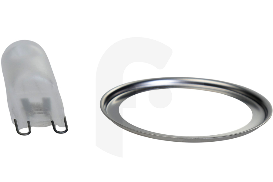 Constructa Backofen Lamp (Backofenlampe, Stecklampe) komplett G9-25W für u.a. Bosch, Siemens Backofen 10032864