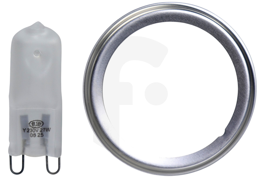 Bosch 10044823 Lámpara (lámpara de horno, lámpara de enchufe) completa G9-25W para , Siemens y otros horno 10032864 apto para entre otros HB770560, HE784570