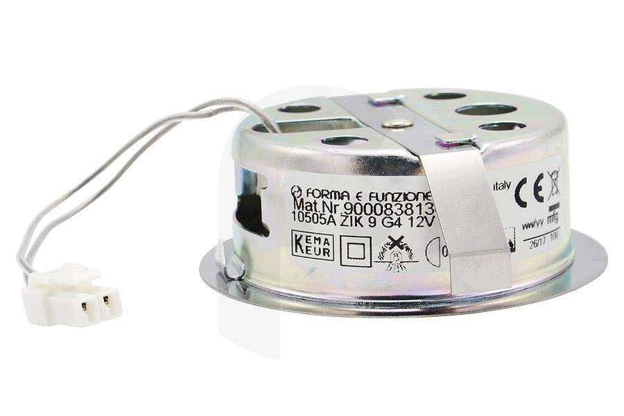 Constructa Campana extractora Foco halógeno (lámpara, iluminación) 20W-G4 para Bosch, Siemens y otros campana extractora 621473, 00621473