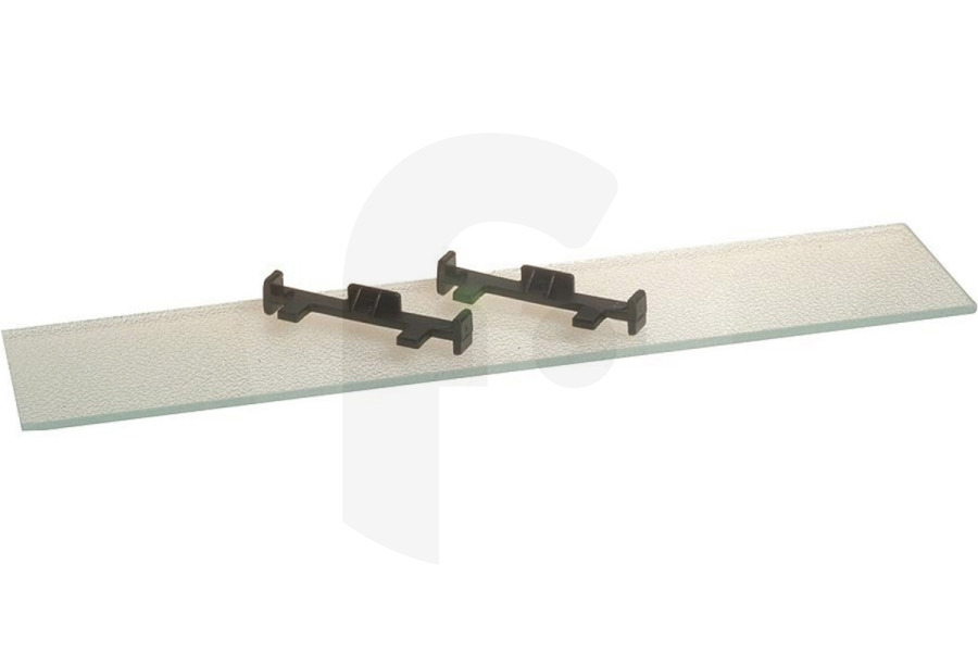 Atag 401466 Campana extractora Estante de cristal (Vidrio Ventana + Soportes) campana extractora 89001173 apto para entre otros 4181wt