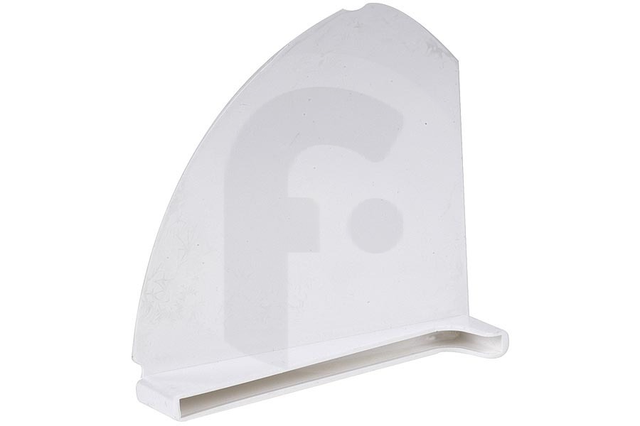 Pelgrim 23813 Placa de cubierta/protección (para placa de vidrio -Der.- -blanco-) campana extractora 88006860 apto para entre otros Wa40, Wa48, WA51.3,