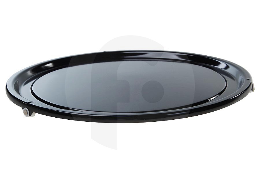 Etna Microonde Piatto girevole smaltato ø 363mm incl. ruote per Atag e altri microonde combinato 28007 adatto a tra cui MAG495RVS, T2144RVS, CM244RVS, CM644TI, MAC214GLS
