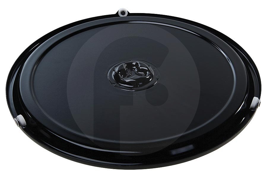 Etna Microonde Piatto girevole smaltato ø 363mm incl. ruote per Atag e altri microonde combinato 28007