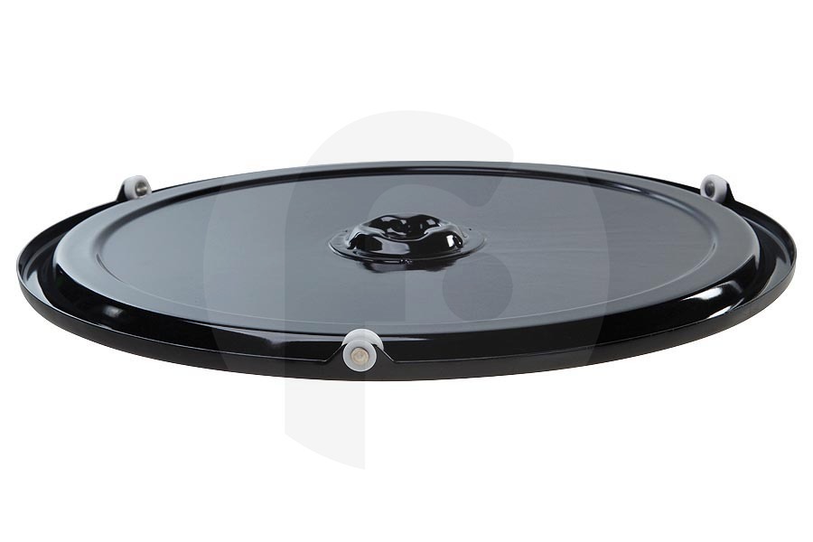 Etna Microonde Piatto girevole smaltato ø 363mm incl. ruote per Atag e altri microonde combinato 28007