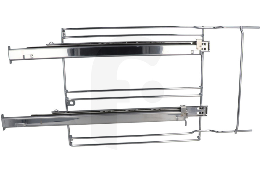 Atag Horno Guía telescópica derecha para Bosch, Siemens y otros horno Atag 504355 apto para entre otros ZX6592D, OX6511D