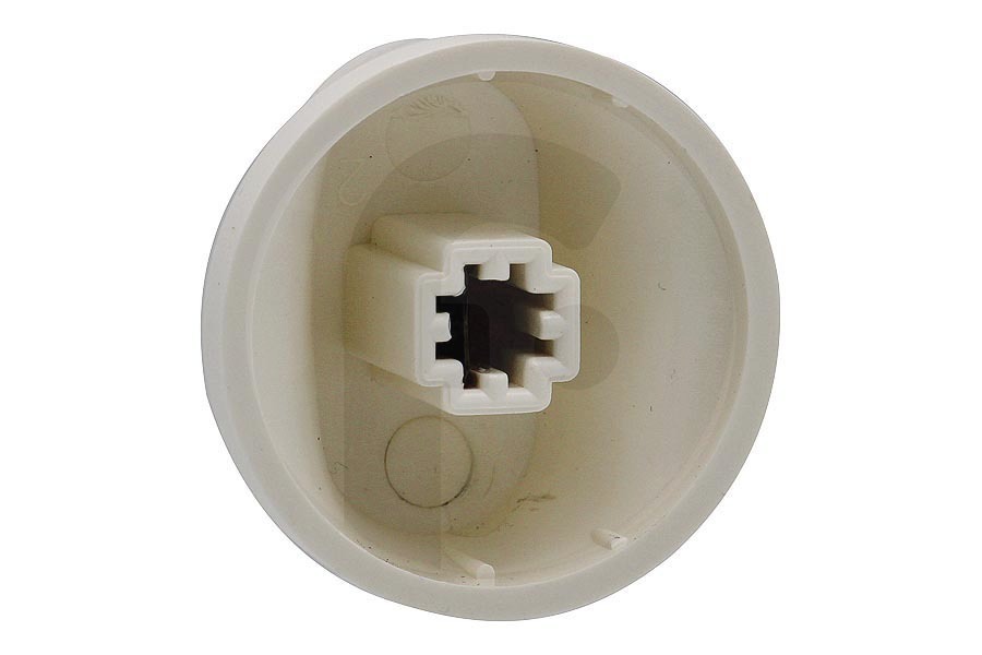 Atag Forno Manopola rotante (manopola, manopola di comando) ø38mm bianca per Atag e altri piano cottura 35678