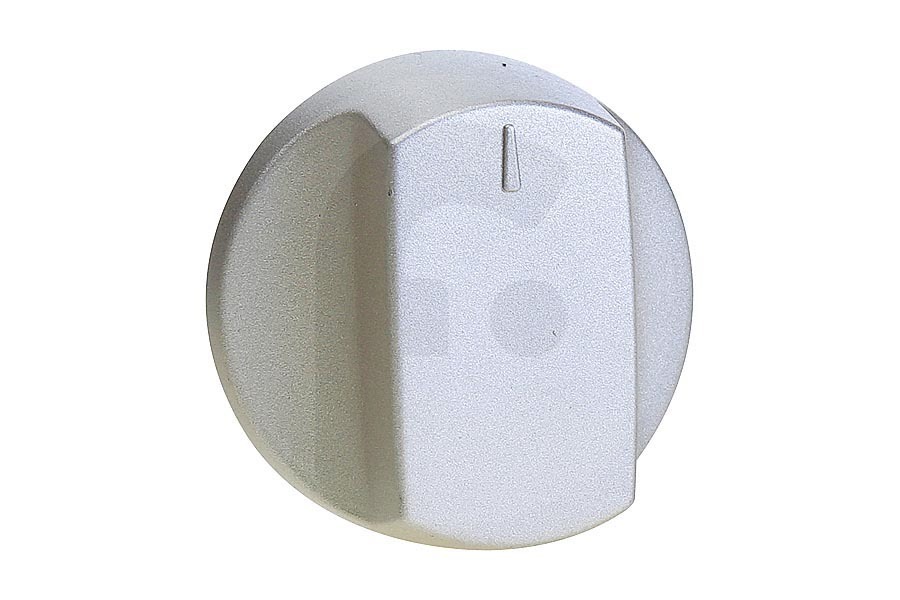 Etna 36484 Cocinas y placas Botón (Mando gas Acero Inox mate) fogón 88028294 apto para entre otros 1407HRVS, 1667VRVS