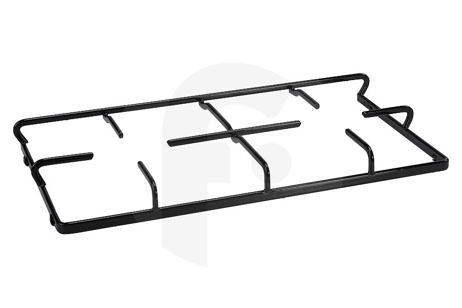 Atag 31021 Cocinas y placas Rejilla/soporte de ollas (Negro 430x230mm 2 pozos) fogón 88016645 apto para entre otros GKB410, GKB415