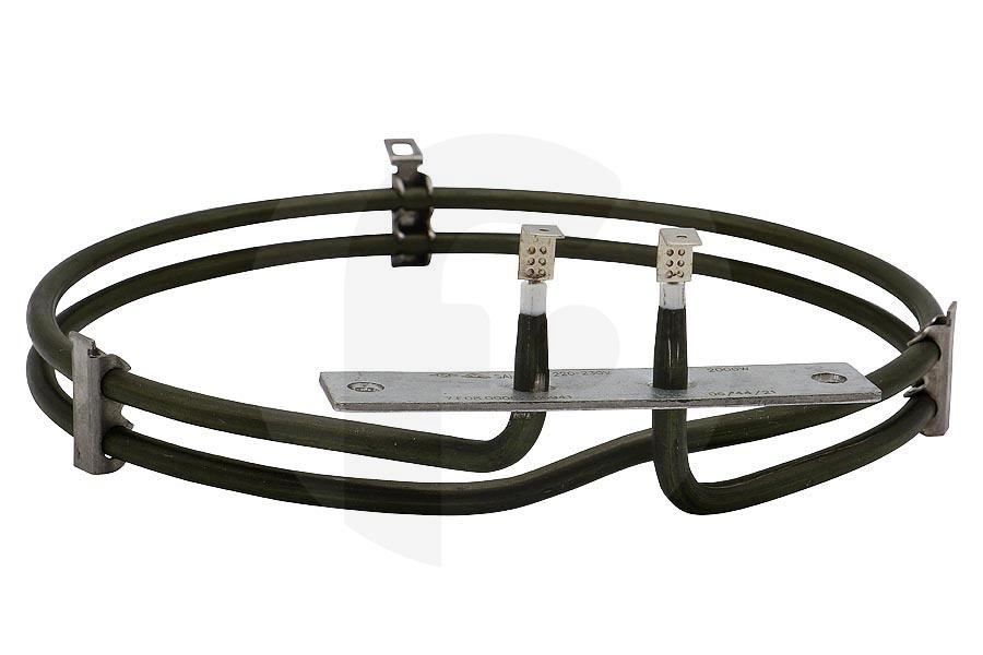 Atag 128186 Horno Resistencia/elemento calefactor (2000W aire caliente, redonda) horno 89011860 apto para entre otros PF34,37,39,52,64, FG860ZT