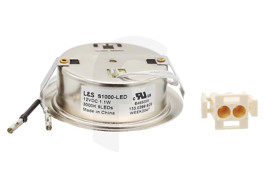 Atag Cappa aspirante Faretto LED (lampada LED, illuminazione LED) incl. cavo per Atag e altri cappa aspirante 24779, 88045262