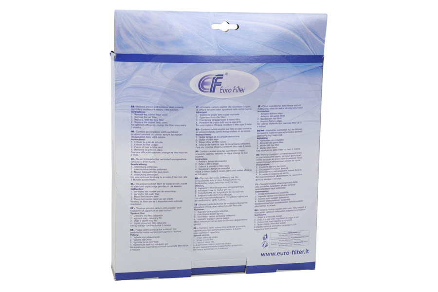 Alternatief Campana extractora Filtro de Eurofilter 723996 Campana extractora