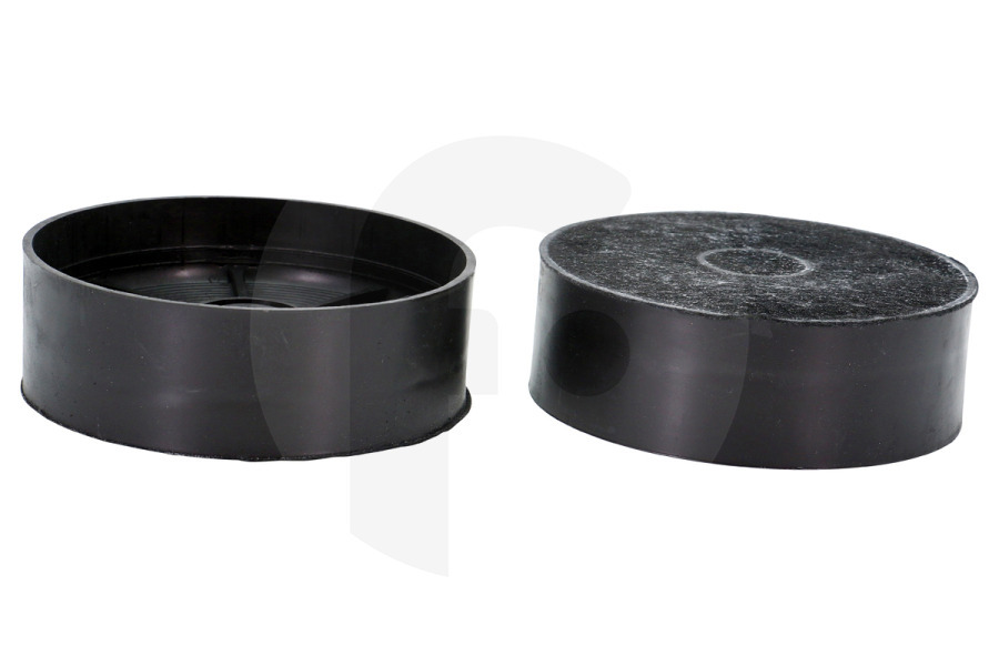 Progress Cappa aspirante Filtro a carbone (filtro antigrasso) ø 155mm 2 pezzi ACC938 per Etna e altri cappa aspirante 733981, ACC938