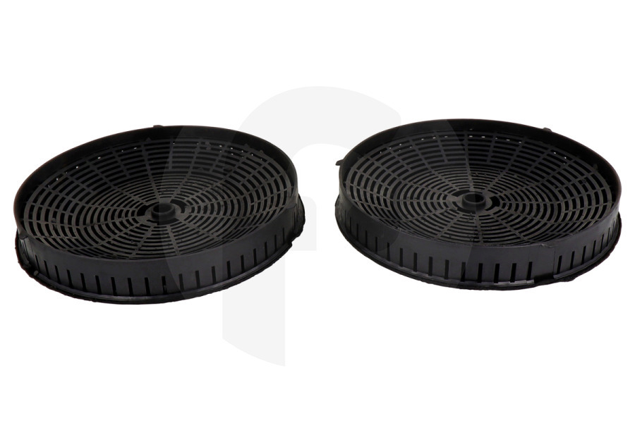 Etna Dunstabzugshaube Kohlefilter (Fettfilter) ø 210mm 2 Stück REC35 für u.a. Etna Dunstabzugshaube 732081