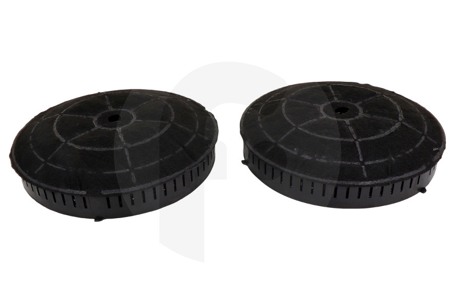Etna Dunstabzugshaube Kohlefilter (Fettfilter) ø 210mm 2 Stück REC35 für u.a. Etna Dunstabzugshaube 732081