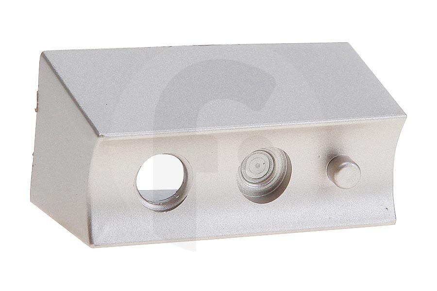 Etna Microonde Supporto (sostegno) della maniglia porta grigio per Bosch, Siemens e altri Etna forno 36154, 88028299 adatto a tra cui 1407HRVS, 1667VRVS
