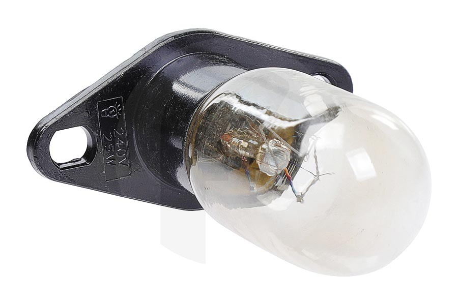 Etna Microonde Lampada completa incl. piastra di fissaggio angolata 25W per Etna e altri microonde combinato 818188