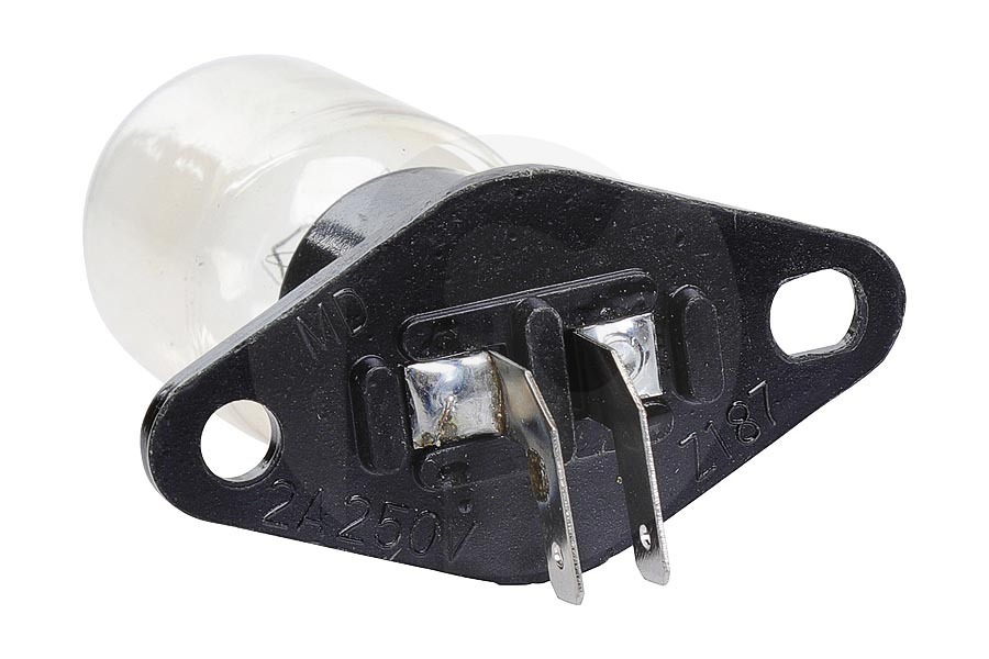 Etna Microonde Lampada completa incl. piastra di fissaggio angolata 25W per Etna e altri microonde combinato 818188